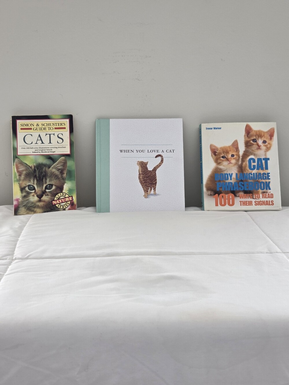 SET OF 3 CAT OWNER'S MANUALS